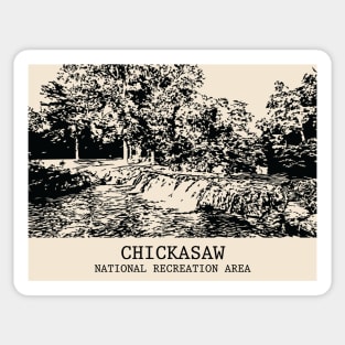 Chickasaw National Recreation Area Sticker